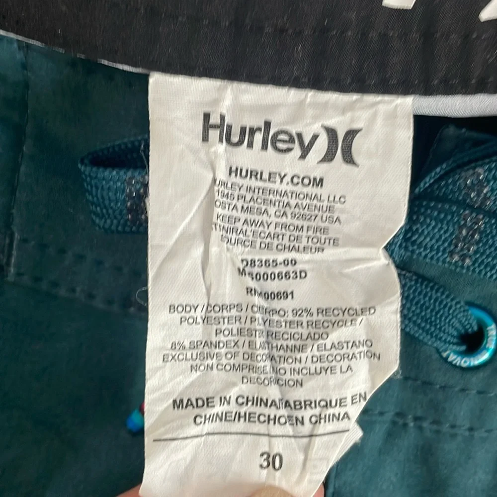 HURLEY Phantom Board Shorts Size 30